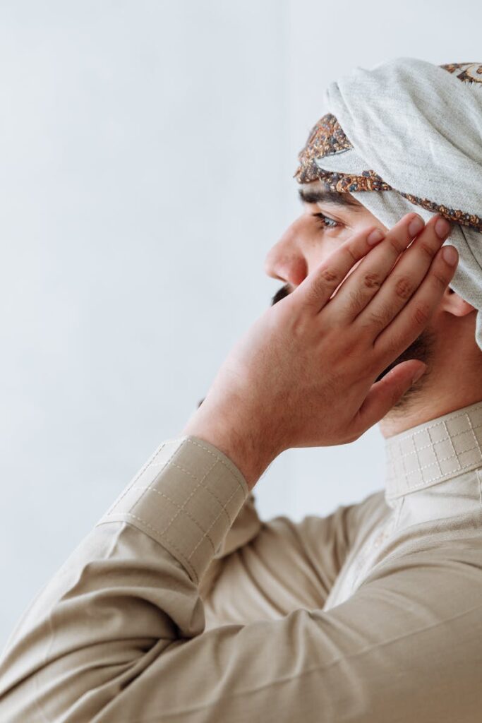 Close-up Photo of Man in Traditional Wear