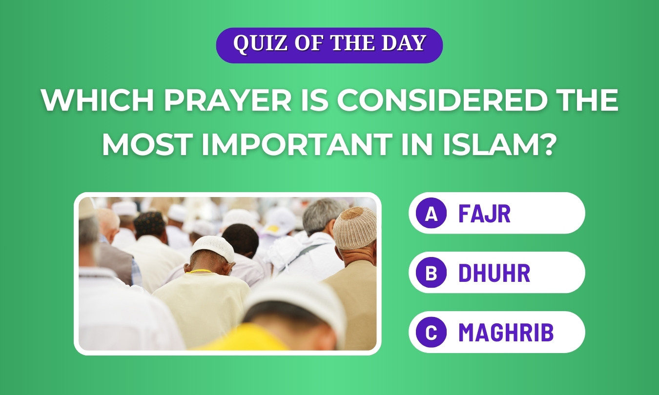 Prayer is considered the most important in Islam