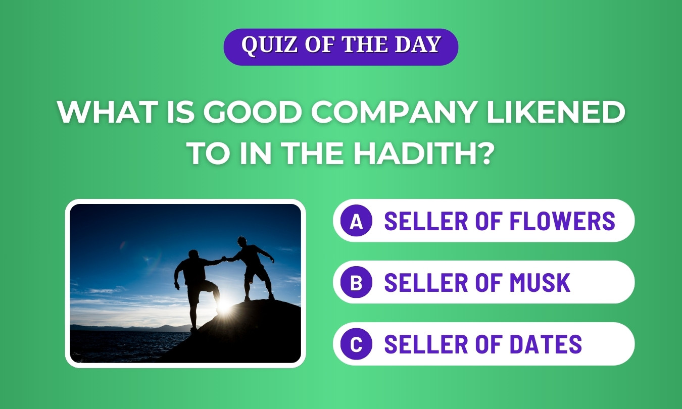 good company likened to in the Hadith