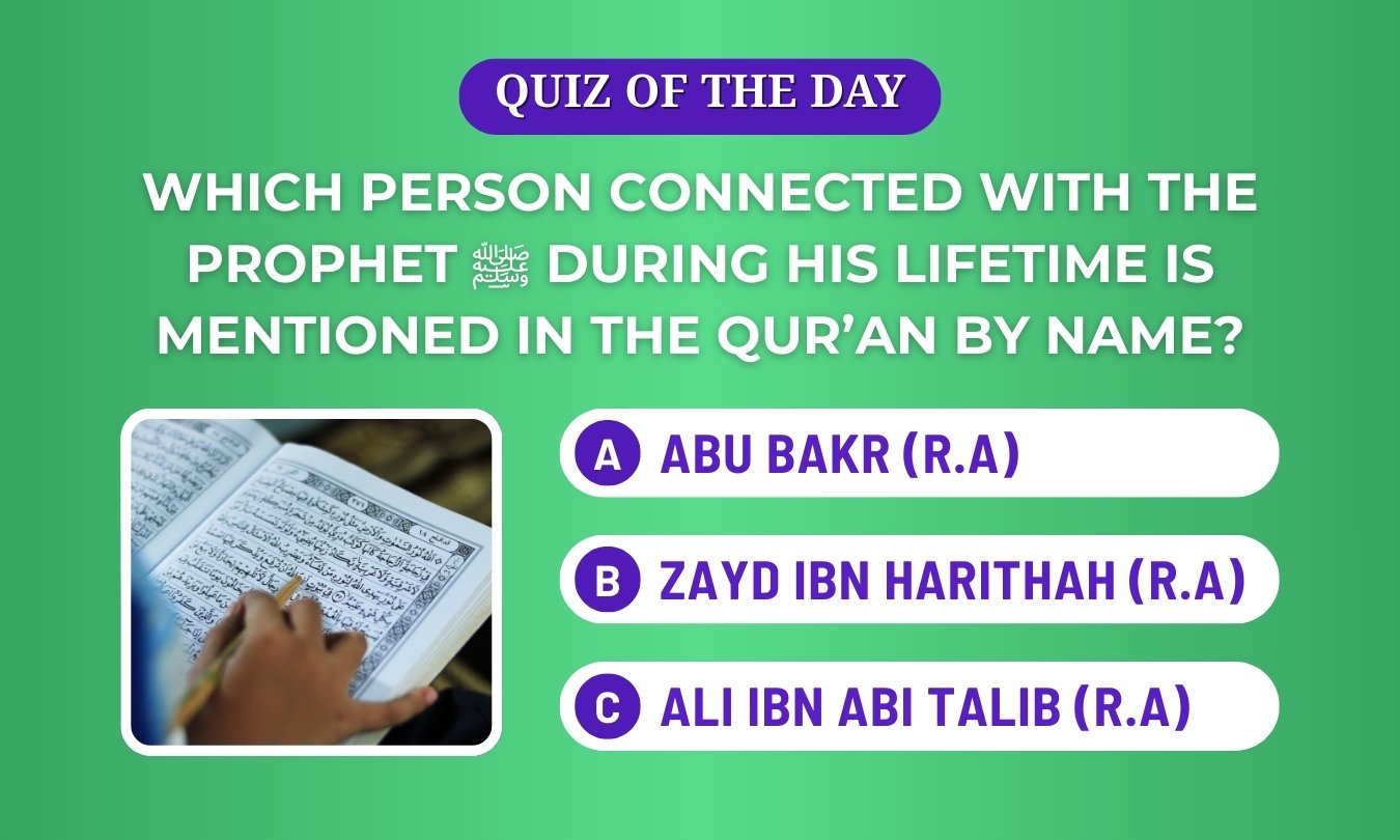 Companion mentioned-in Quran-by-name