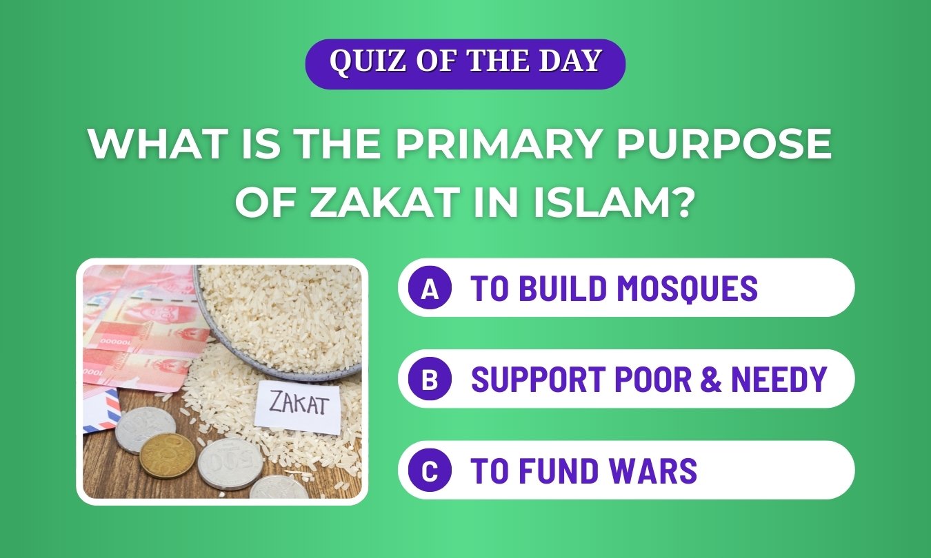 Primary purpose of Zakat