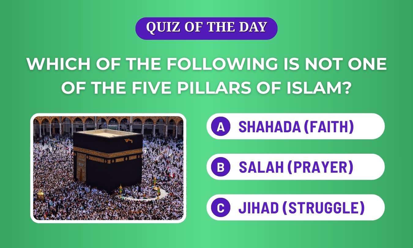 following is NOT one of the Five Pillars of Islam