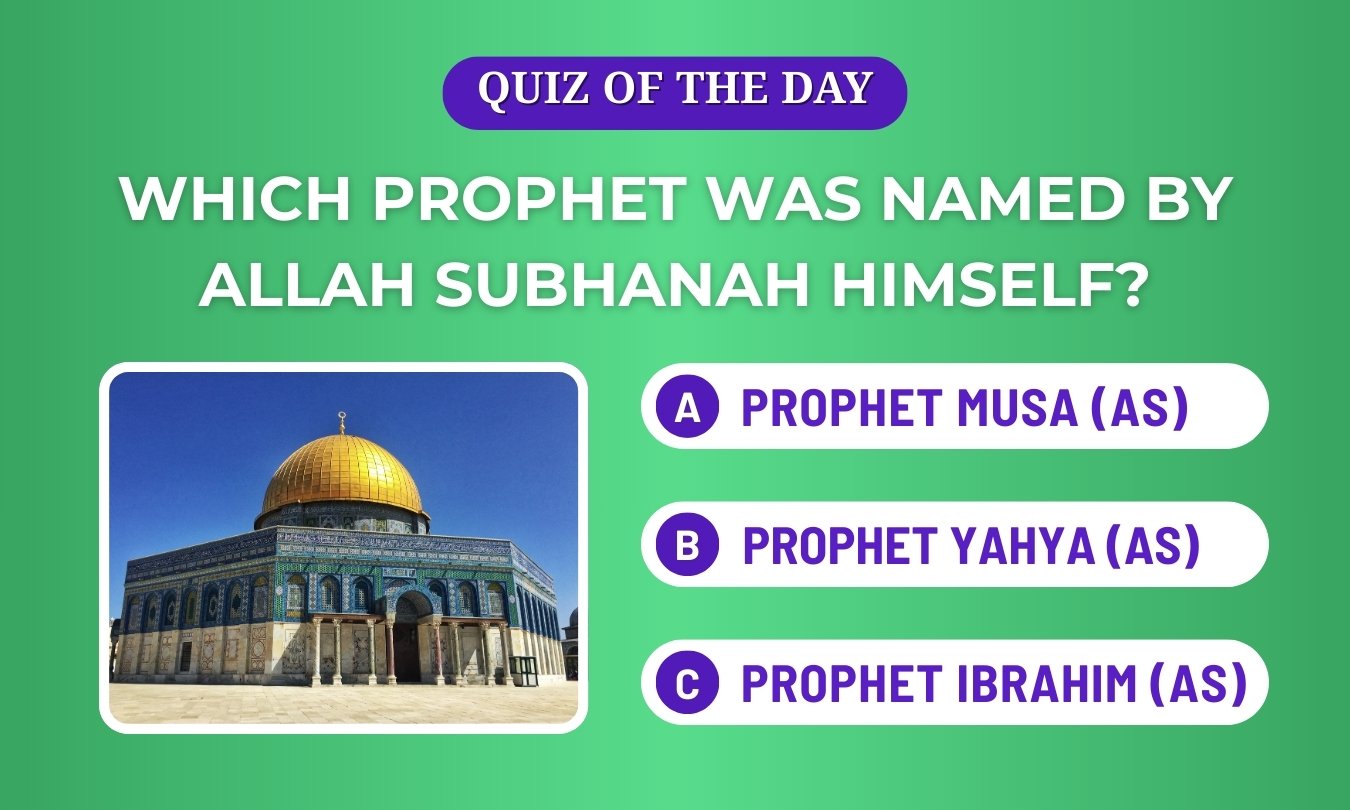 prophet was named by Allah Subhanah